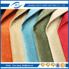 Shrink - Resistant Sofa Cloth Fabric / Velvet Upholstery Fabric